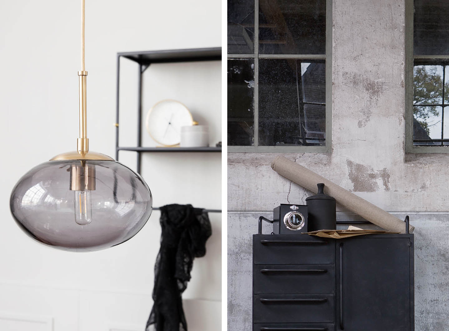 Opal housedoctor hanglamp - Projector tafellamp BePureHome